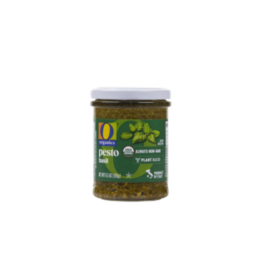 0 ORGNC PESTO BASIL 185 GM
