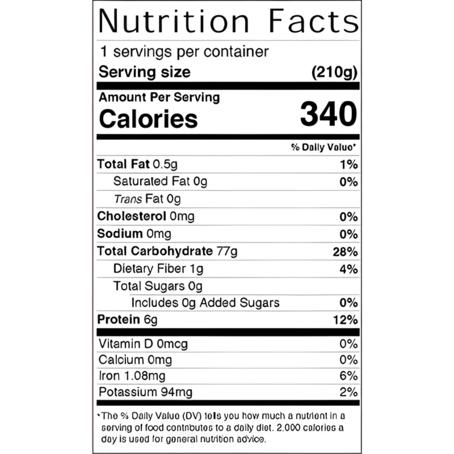 0 ORGNC RICE BOWL WHITE 210 GM