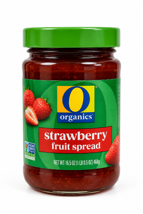 Organic Strawberry fruit spread