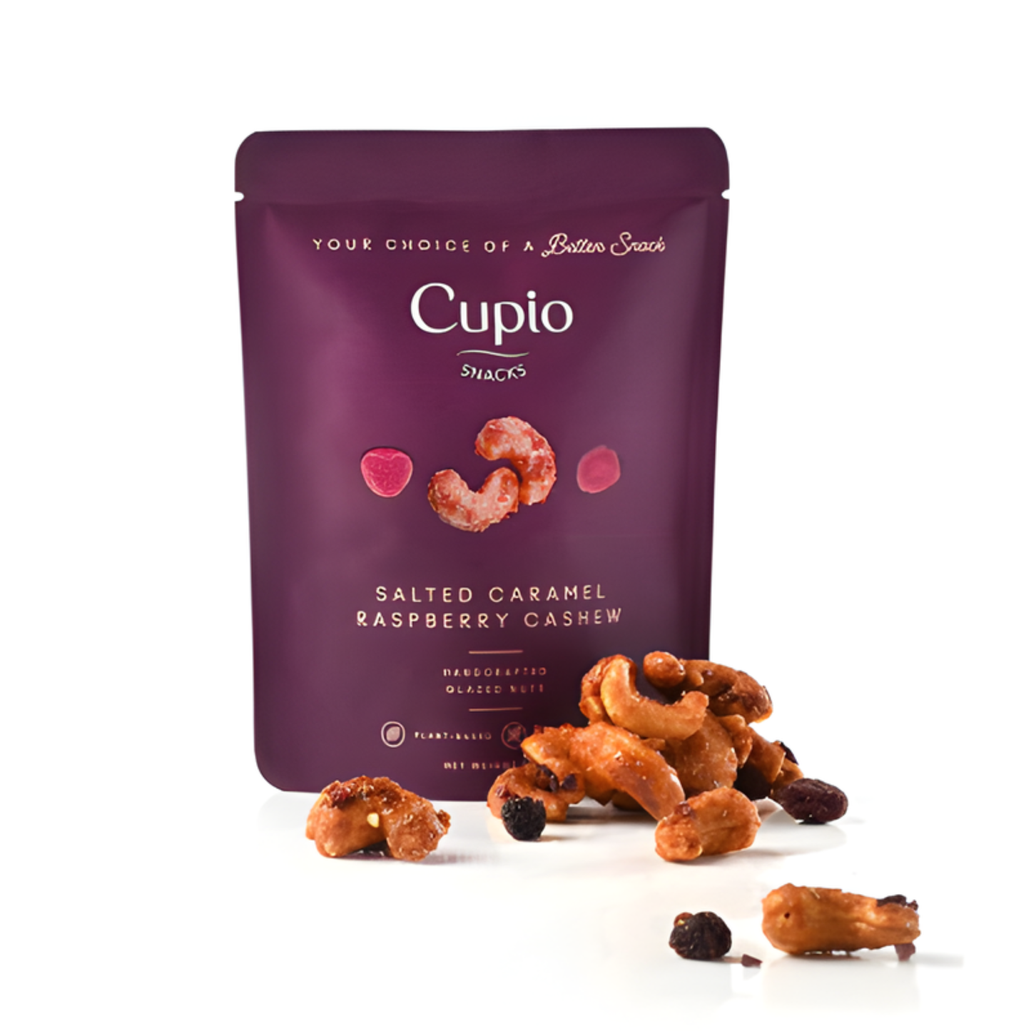 Salted Caramel Raspberry Cashew 50GM